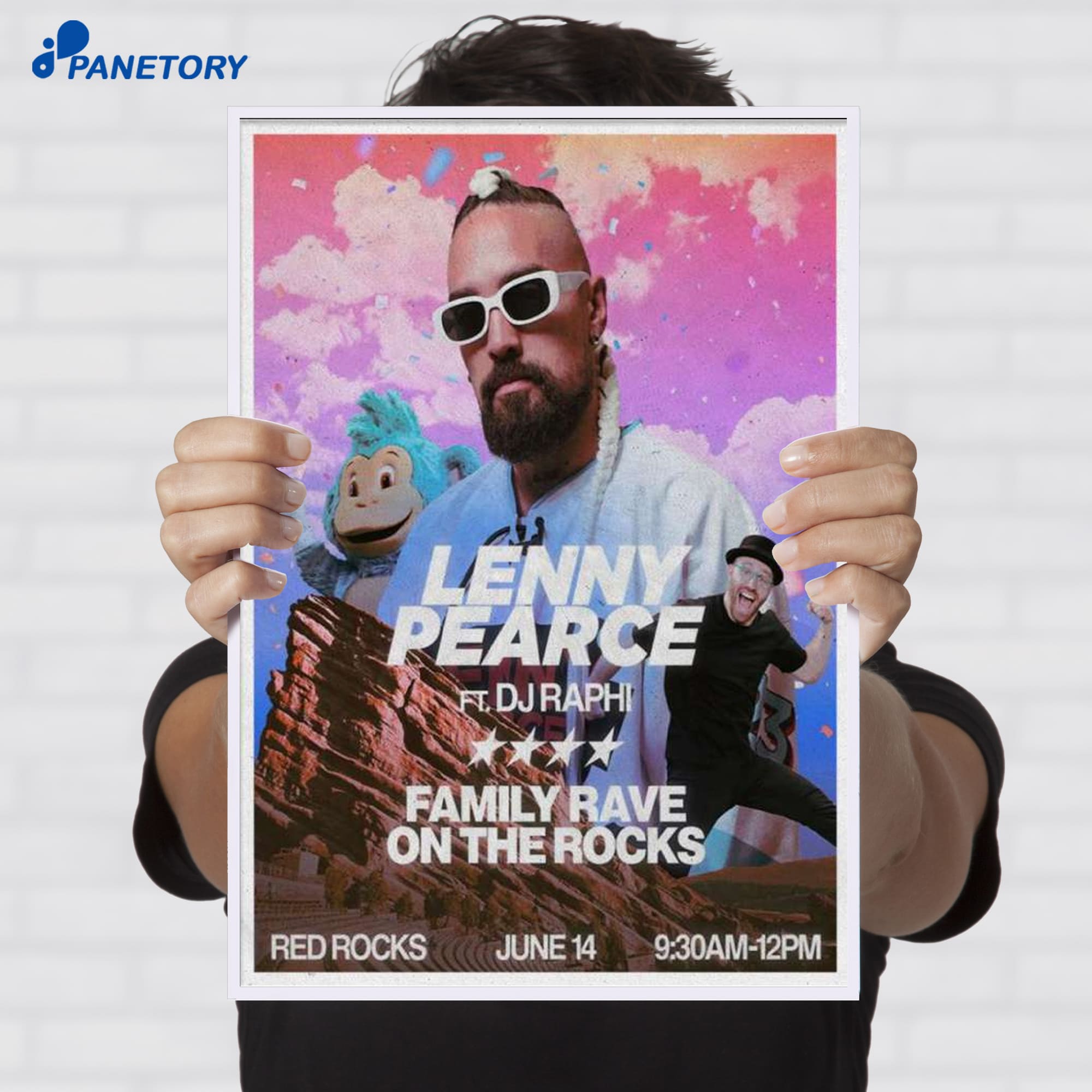 Lenny Pearce Red Rocks Show Jun 14 2026 Poster Lenny Pearce Red Rocks Show Jun 14 2026 Poster