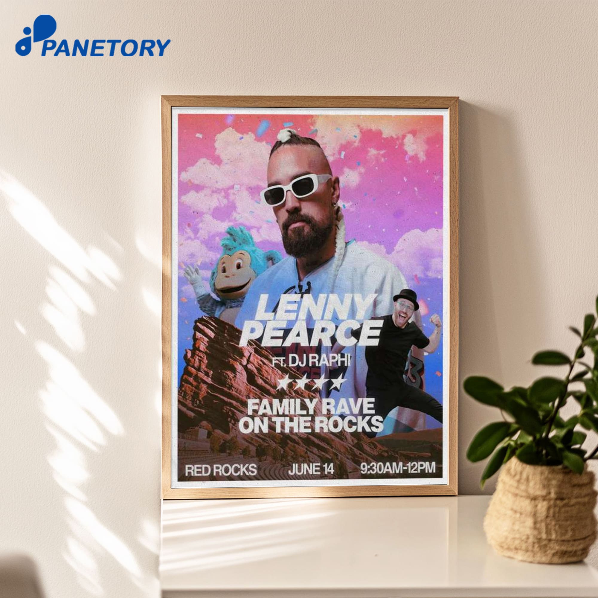 Lenny Pearce Red Rocks Show Jun 14 2026 Poster Lenny Pearce Red Rocks Show Jun 14 2026 Poster