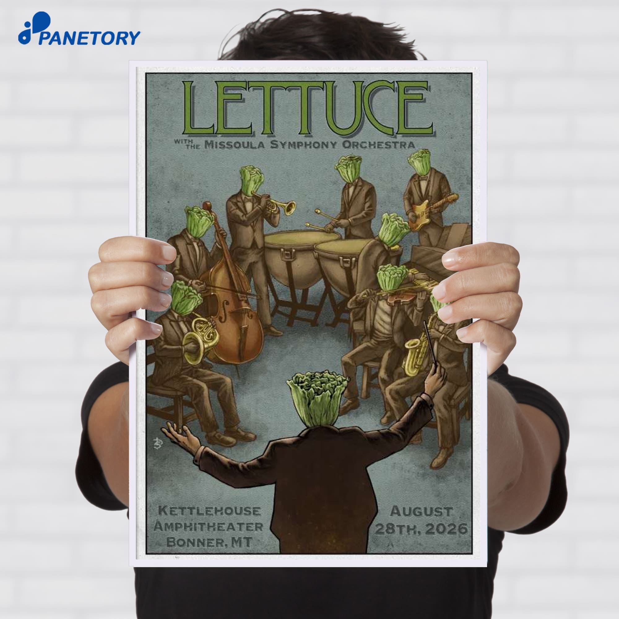 Lettuce Bonner Mt Aug 28 2026 Poster Lettuce Bonner Mt Aug 28 2026 Poster