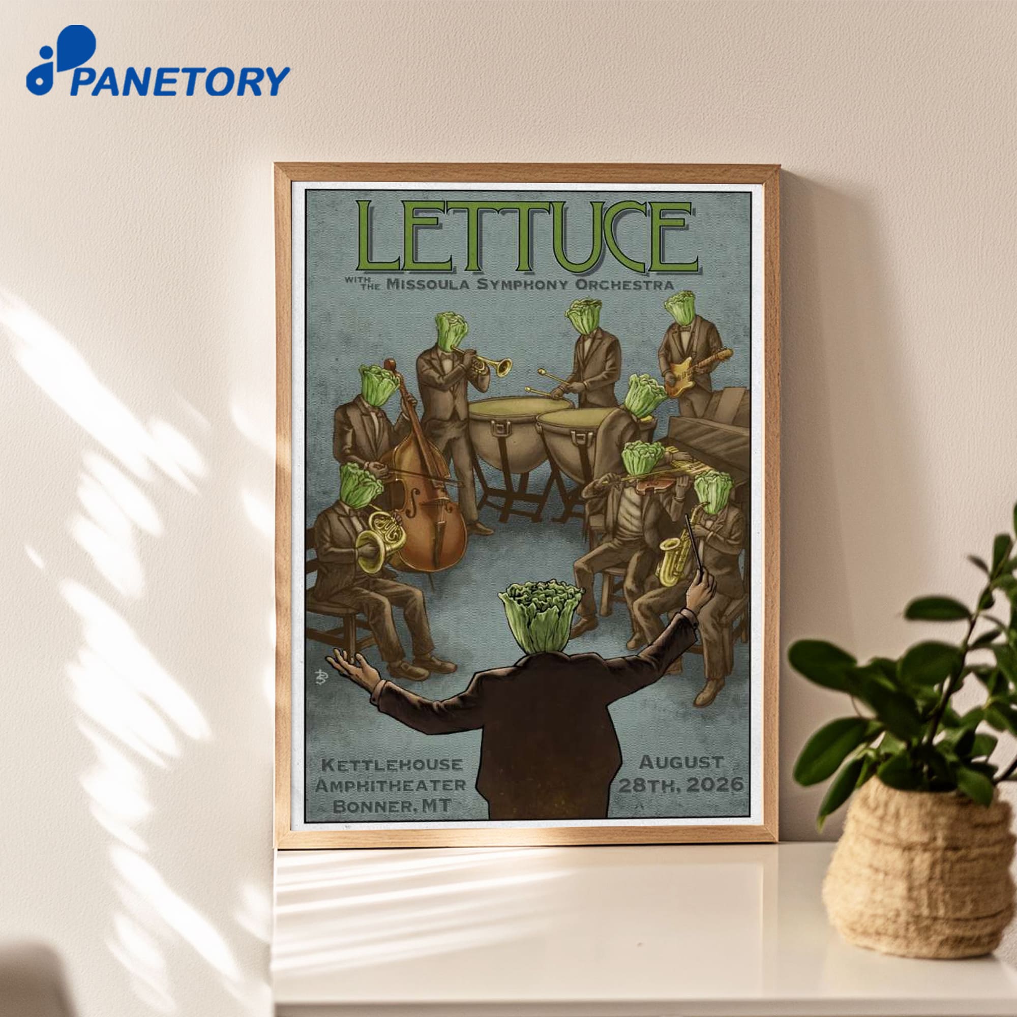 Lettuce Bonner Mt Aug 28 2026 Poster Lettuce Bonner Mt Aug 28 2026 Poster