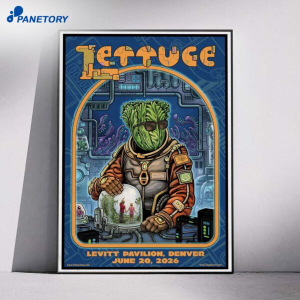 Lettuce Levitt Pavilion Denver CO Jun 20 2026 Poster