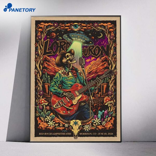 Lord Huron Denver Jun 10 2026 Poster