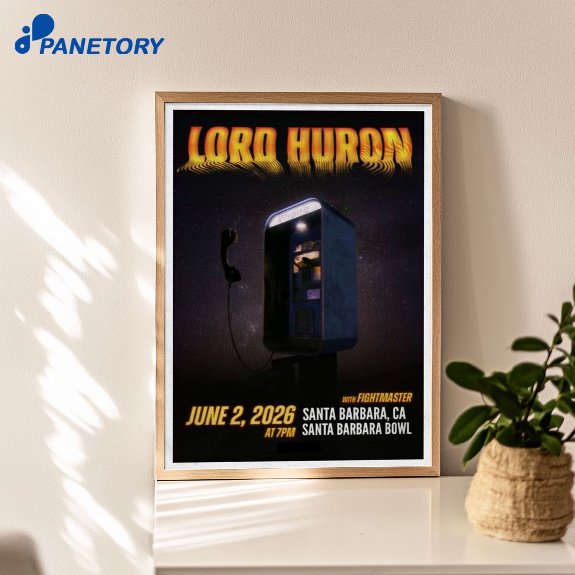 Lord Huron Santa Barbara Jun 2 2026 Poster Lord Huron Santa Barbara Jun 2 2026 Poster