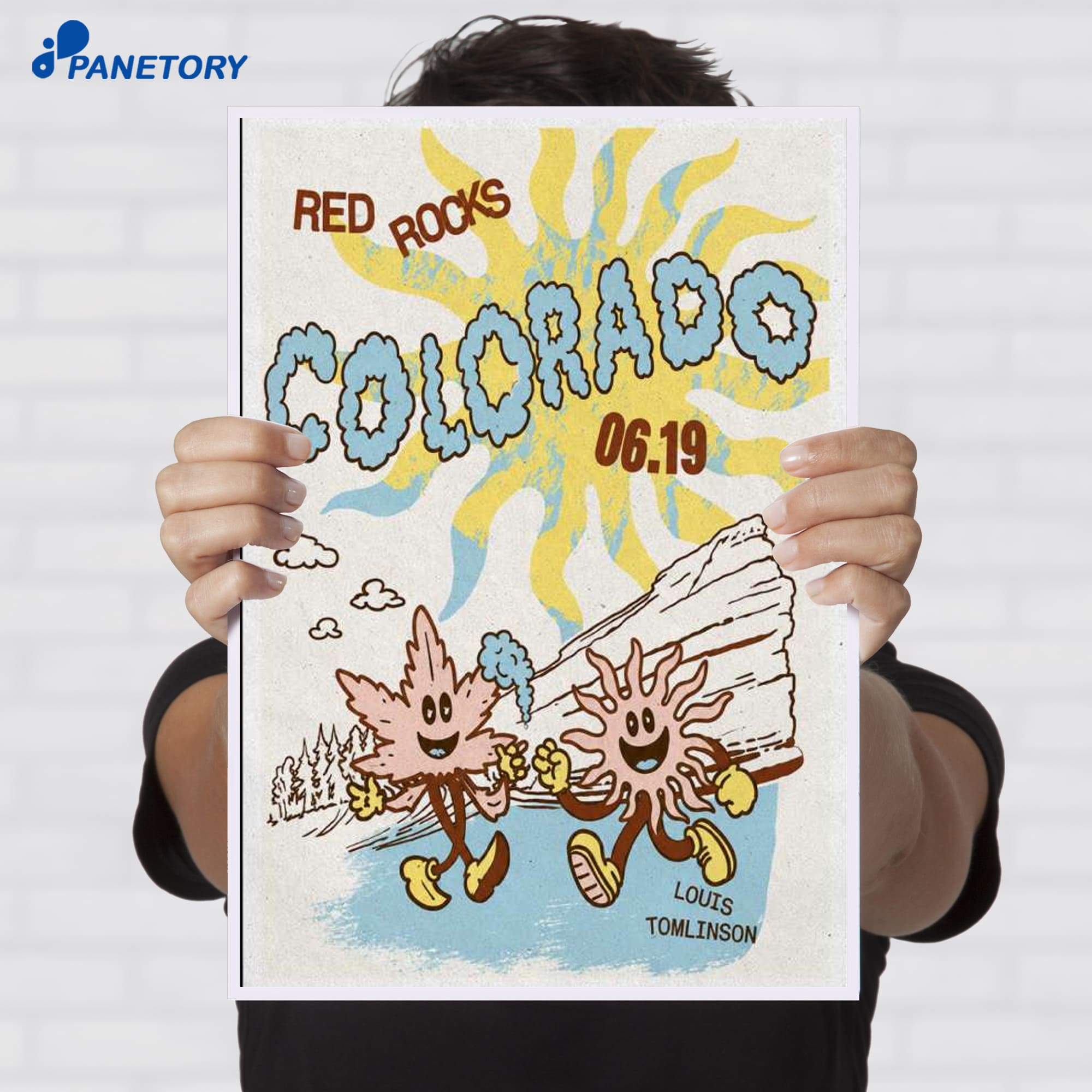 Louis Tomlinson Red Rocks Jun 19 2026 Poster Louis Tomlinson Red Rocks Jun 19 2026 Poster