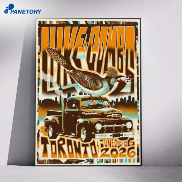 Luke Combs Rogers Stadium Shows Toronto Canada Jun 6 2026 Poster