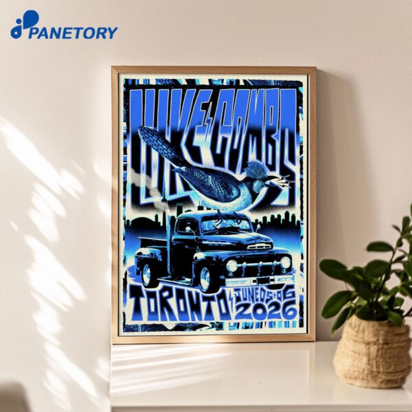 Luke Combs Toronto Event Jun 5-6 2026 Poster