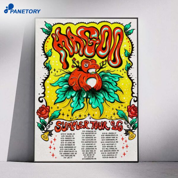 Magoo Summer Tour 2026 Poster