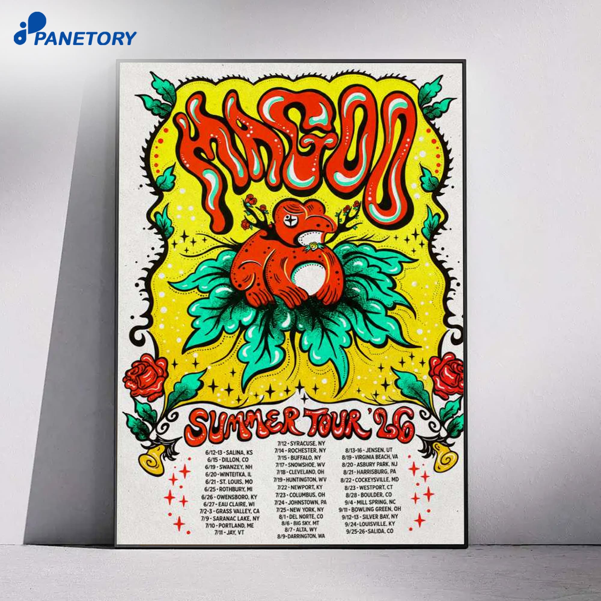 Magoo Summer Tour 2026 Poster 4 Magoo Summer Tour 2026 Poster 1