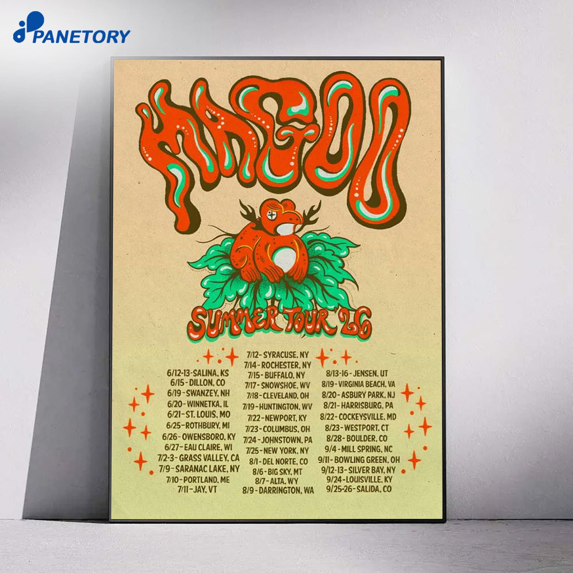 Magoo Summer Tour 2026 Poster 4 Magoo Summer Tour 2026 Poster 1