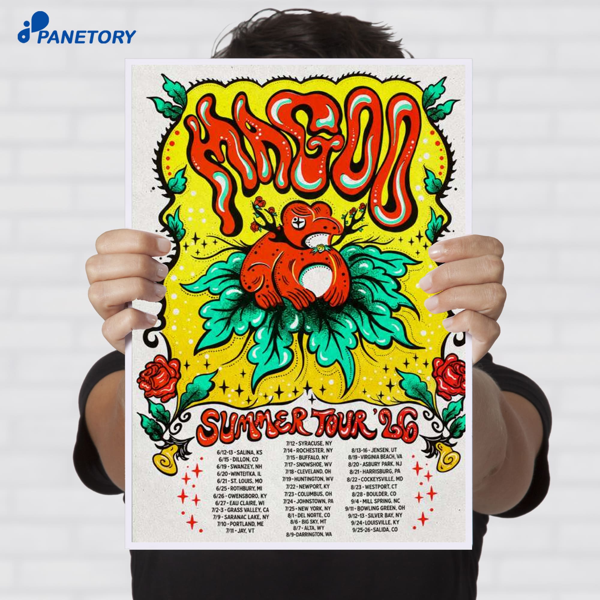 Magoo Summer Tour 2026 Poster Magoo Summer Tour 2026 Poster