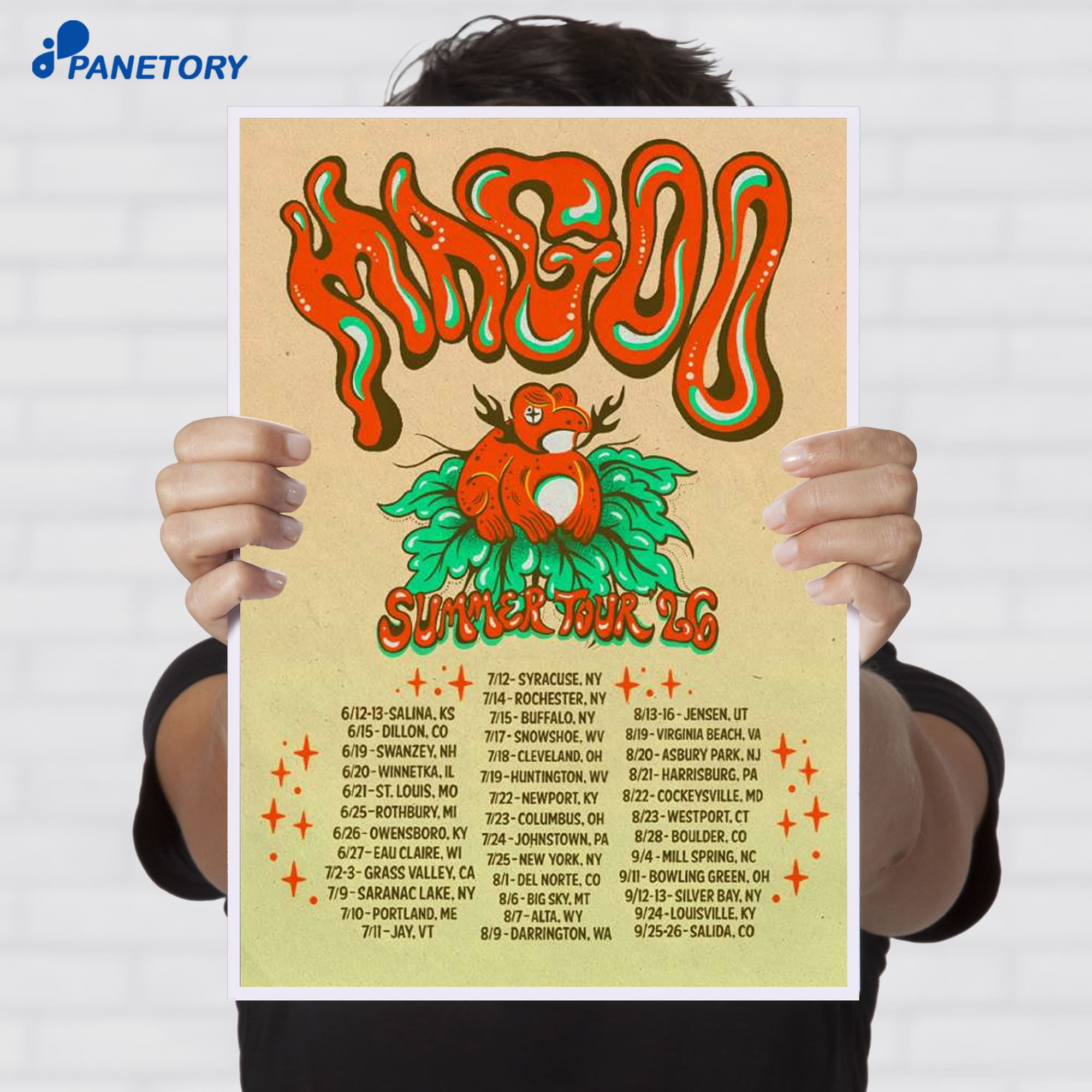 Magoo Summer Tour 2026 Poster Magoo Summer Tour 2026 Poster