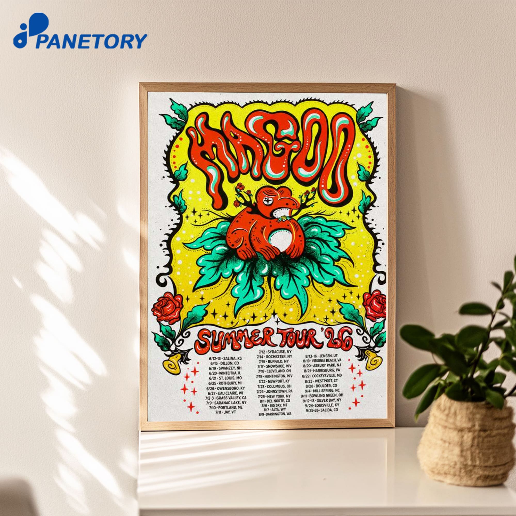 Magoo Summer Tour 2026 Poster Magoo Summer Tour 2026 Poster