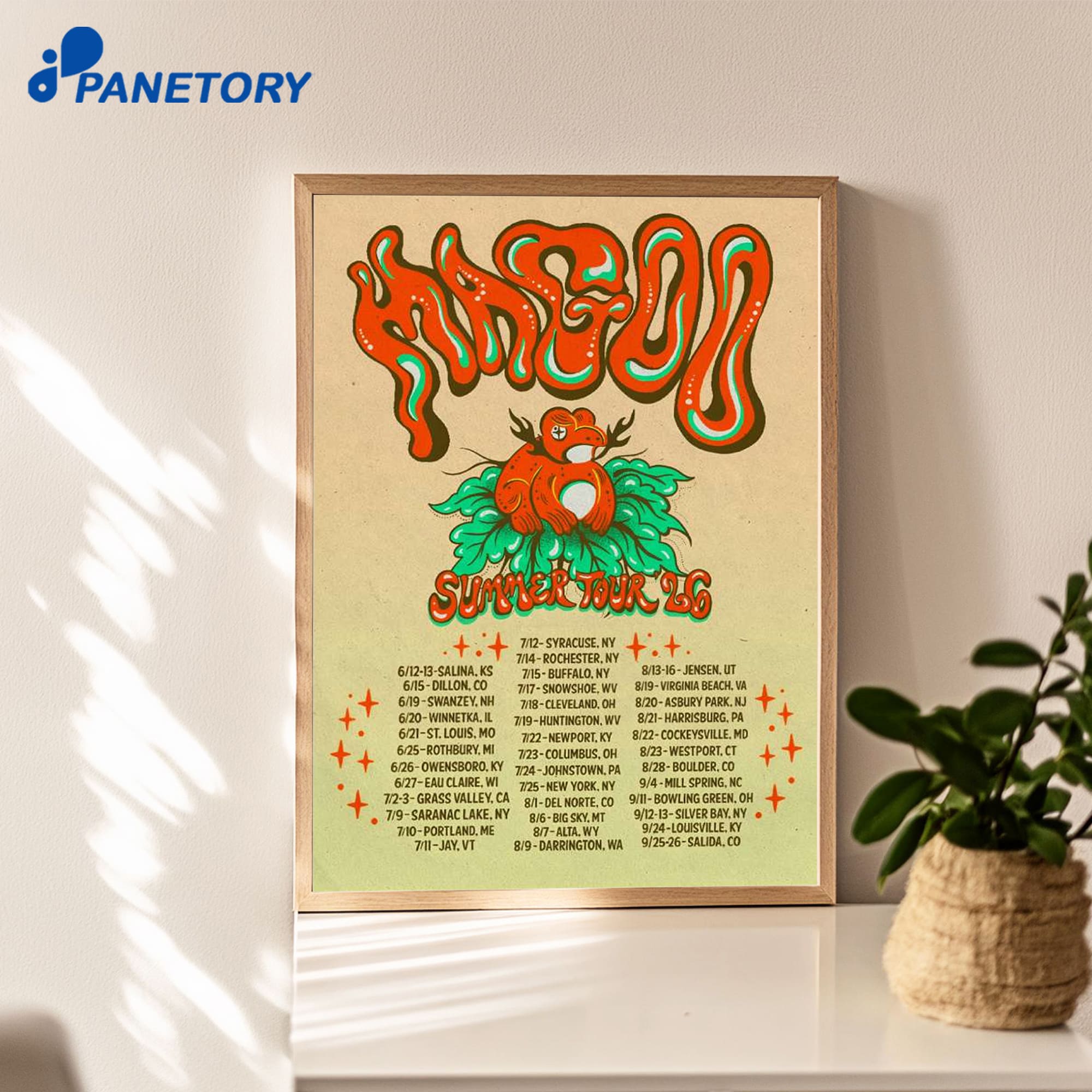 Magoo Summer Tour 2026 Poster Magoo Summer Tour 2026 Poster