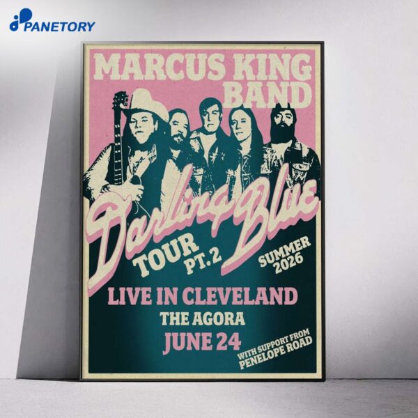 Marcus King The Agora Jun 24 2026 Poster