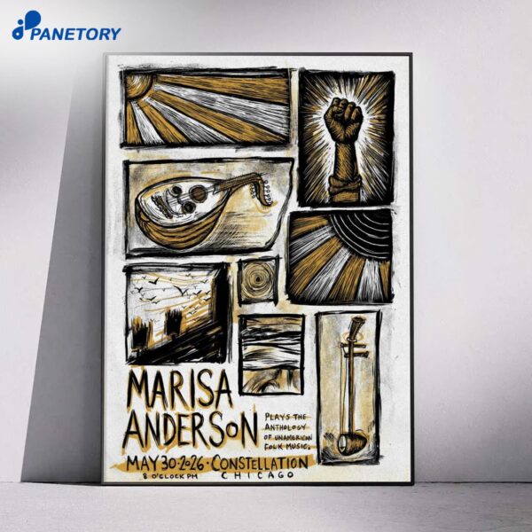 Marisa Anderson Comrade Chicago IL May 30 2026 Poster