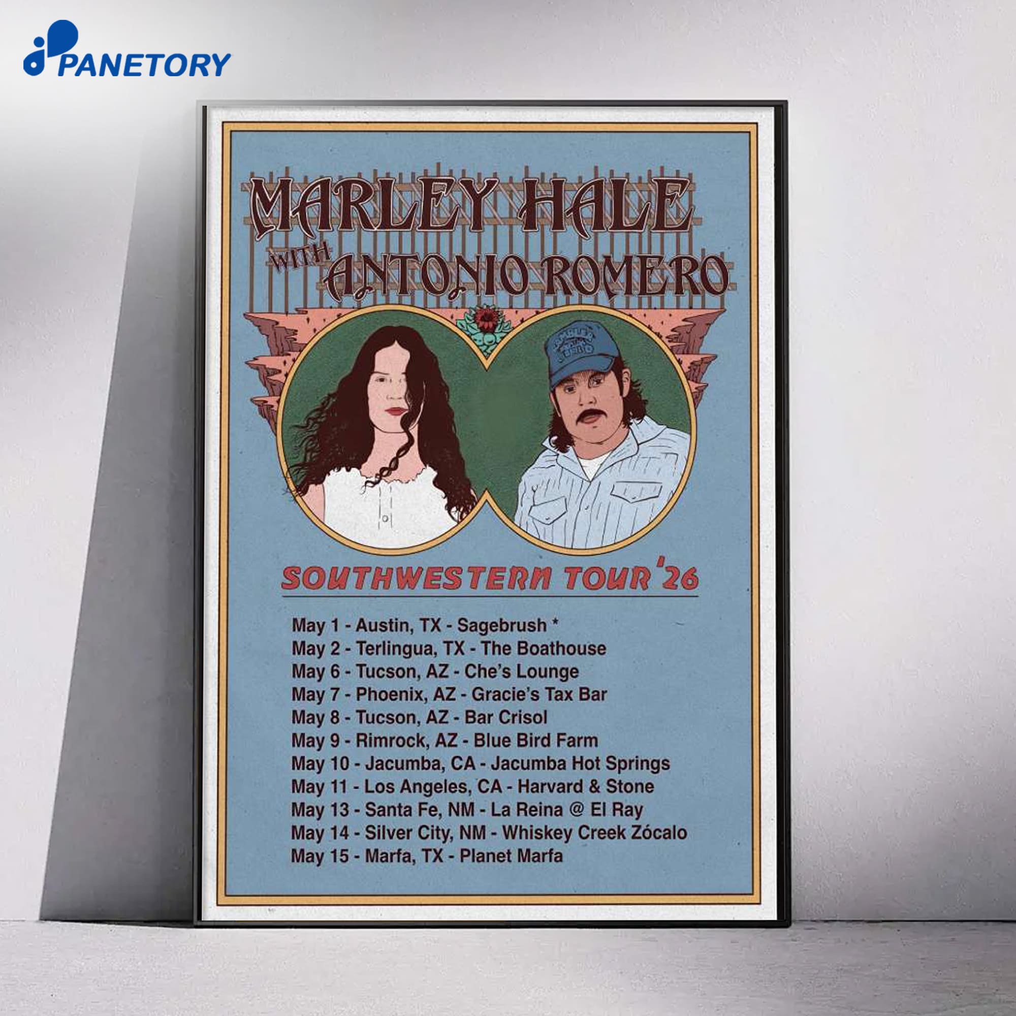 Marley Hale With Antonio Romero Southwestern Tour 2026 Poster 4 Marley Hale With Antonio Romero Southwestern Tour 2026 Poster 1