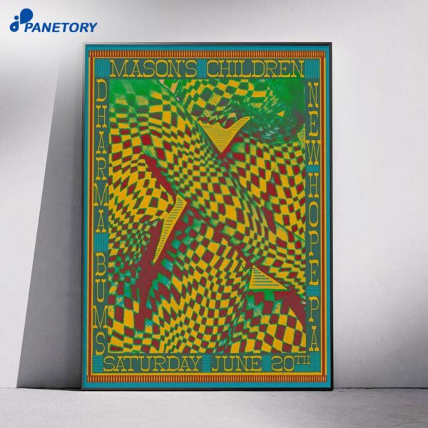 Mason's Children Dharma Bums New Hope PA Jun 20 2026 Poster
