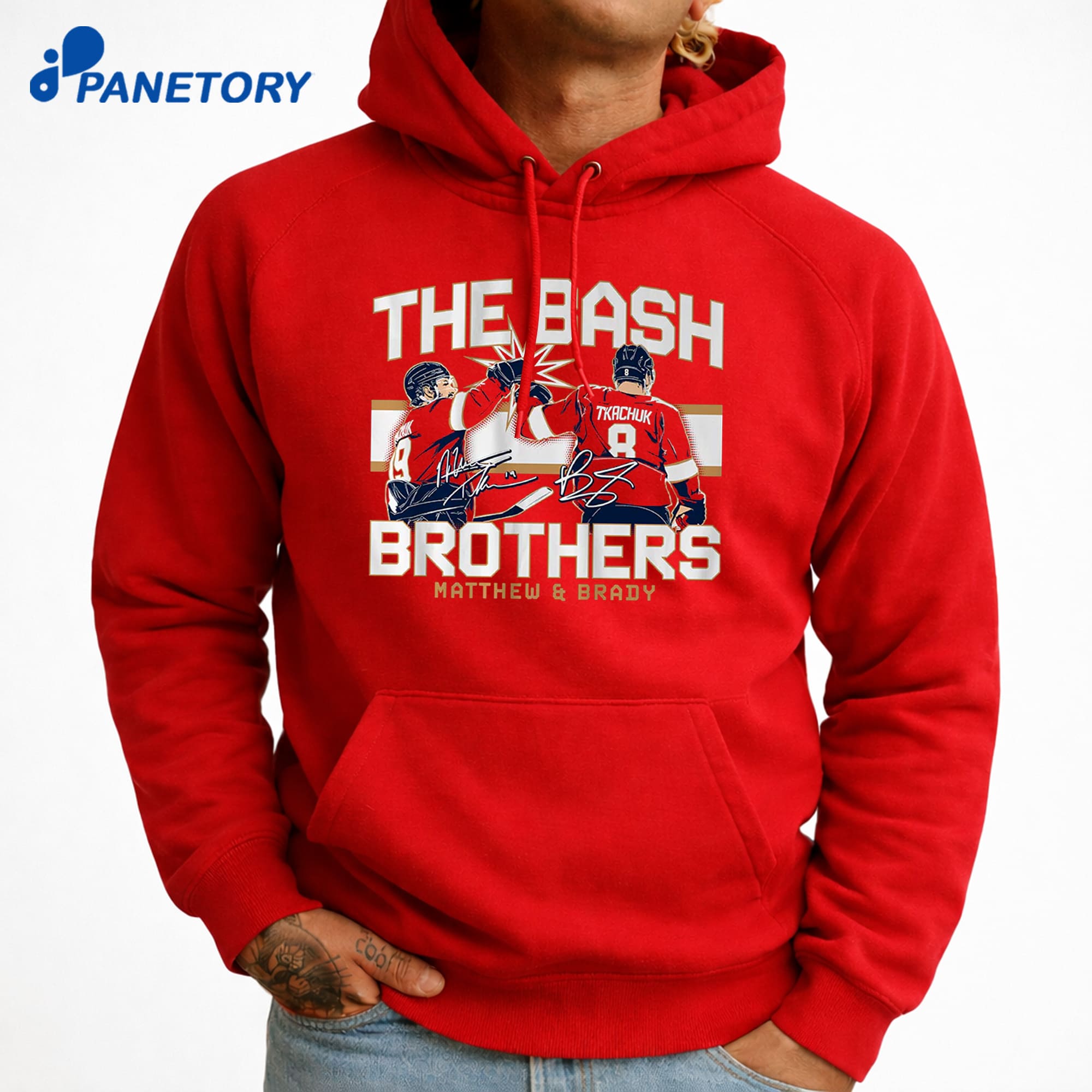 Matthew &Amp; Brady Tkachuk The Bash Brothers T-Shirt 7 Matthew & Brady Tkachuk The Bash Brothers T-Shirt 3