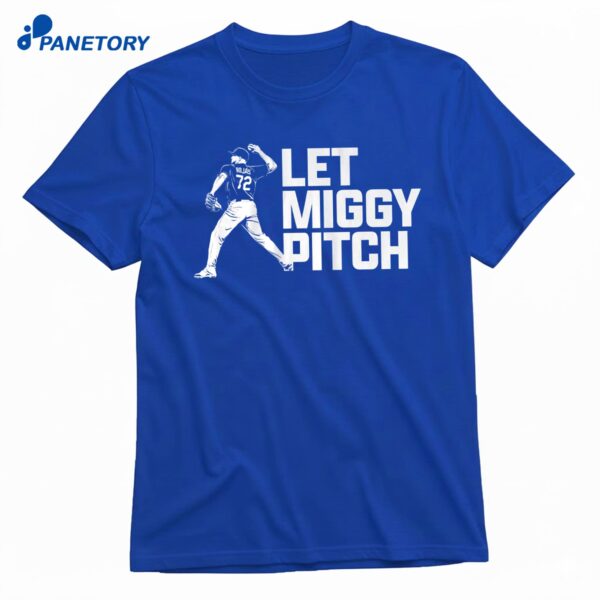 Miguel Rojas Let Miggy Pitch T-Shirt