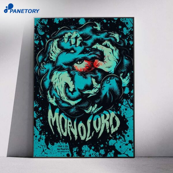 Monolord San Francisco Jun 13 2026 Poster