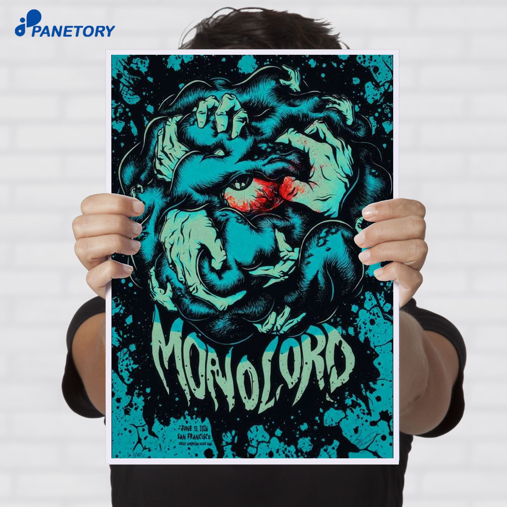Monolord San Francisco Jun 13 2026 Poster Monolord San Francisco Jun 13 2026 Poster
