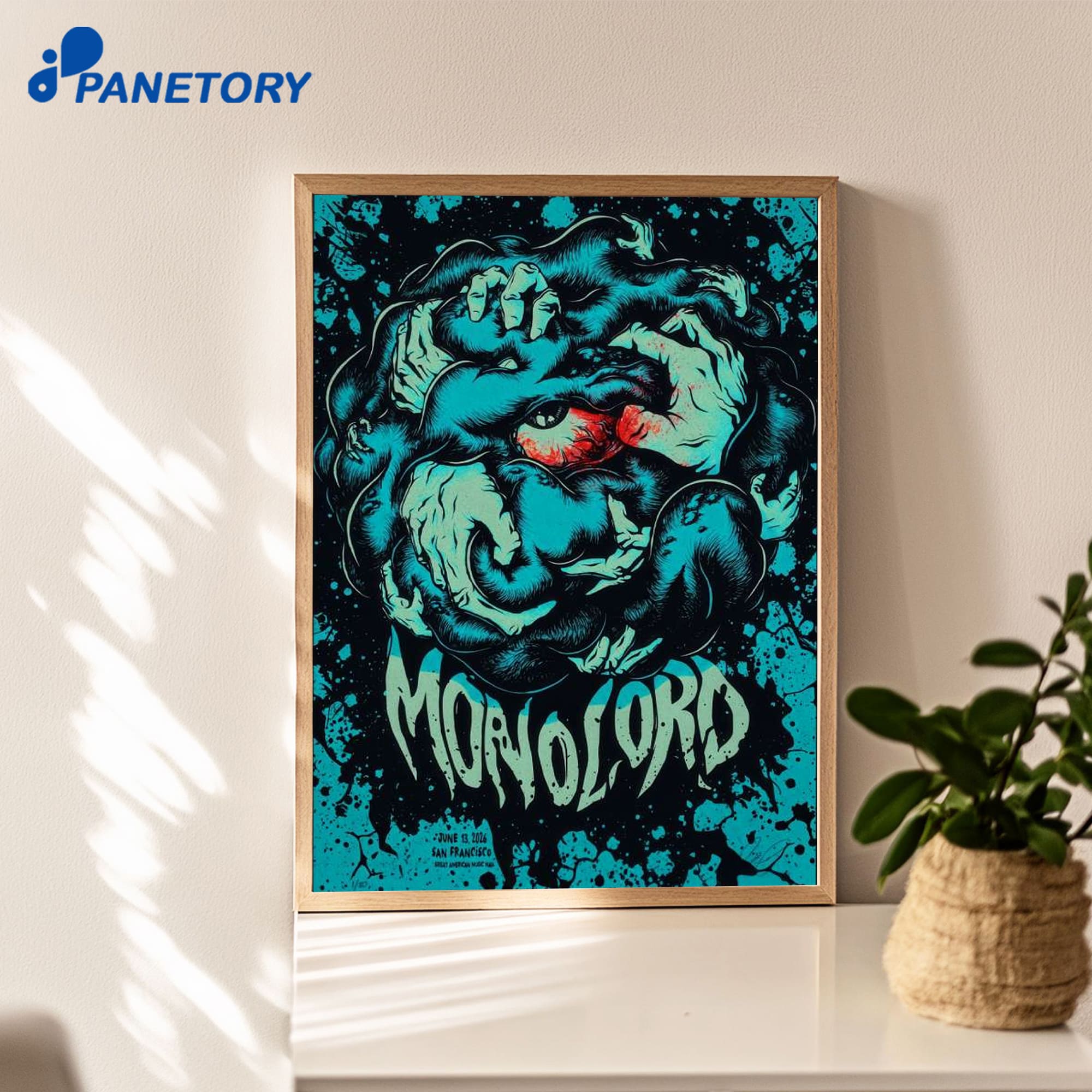 Monolord San Francisco Jun 13 2026 Poster Monolord San Francisco Jun 13 2026 Poster