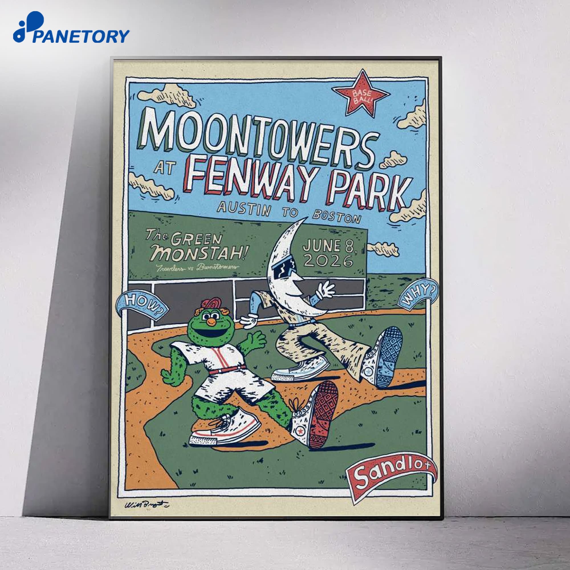 Moontowers Fenway Park Austin To Boston Jun 8 2026 Poster 4 Moontowers Fenway Park Austin To Boston Jun 8 2026 Poster 1