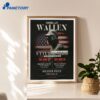 Morgan Wallen Soldier Field Chicago Il Jun 19 2026 Poster 3 Morgan Wallen Soldier Field Chicago Il Jun 19 2026 Poster 3