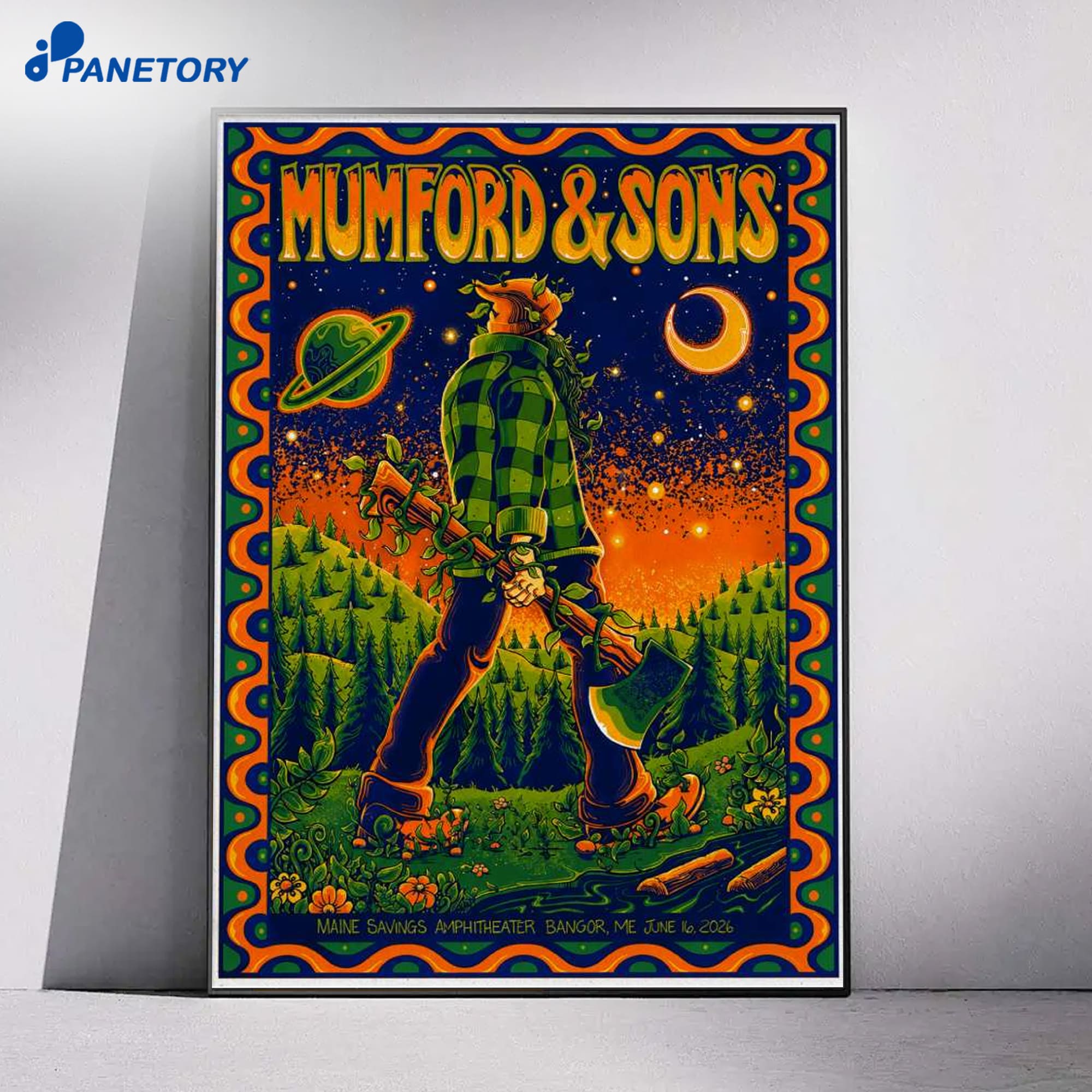 Mumford And Sons Bangor Me Jun 16 2026 Poster 4 Mumford And Sons Bangor Me Jun 16 2026 Poster 1