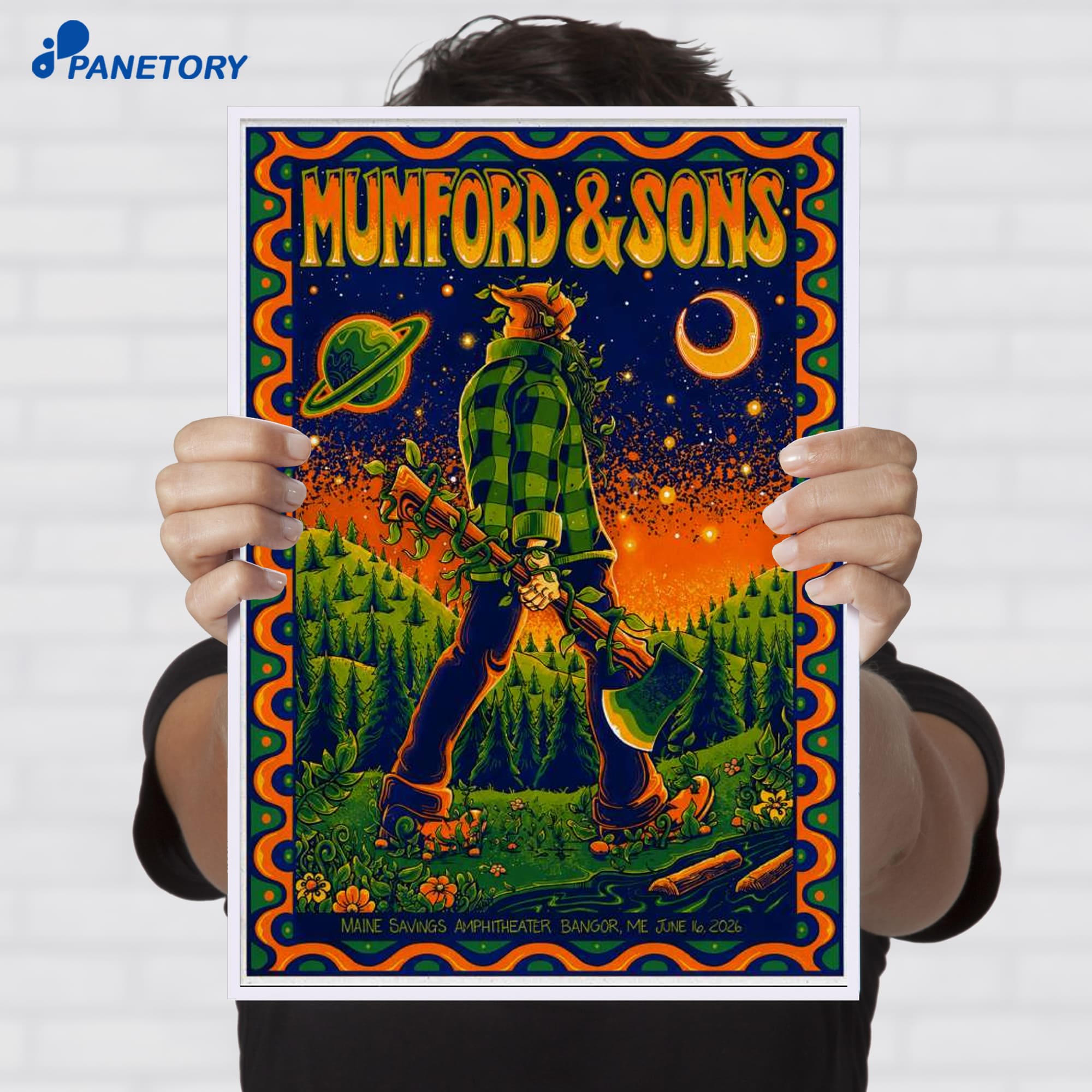 Mumford And Sons Bangor Me Jun 16 2026 Poster Mumford And Sons Bangor Me Jun 16 2026 Poster