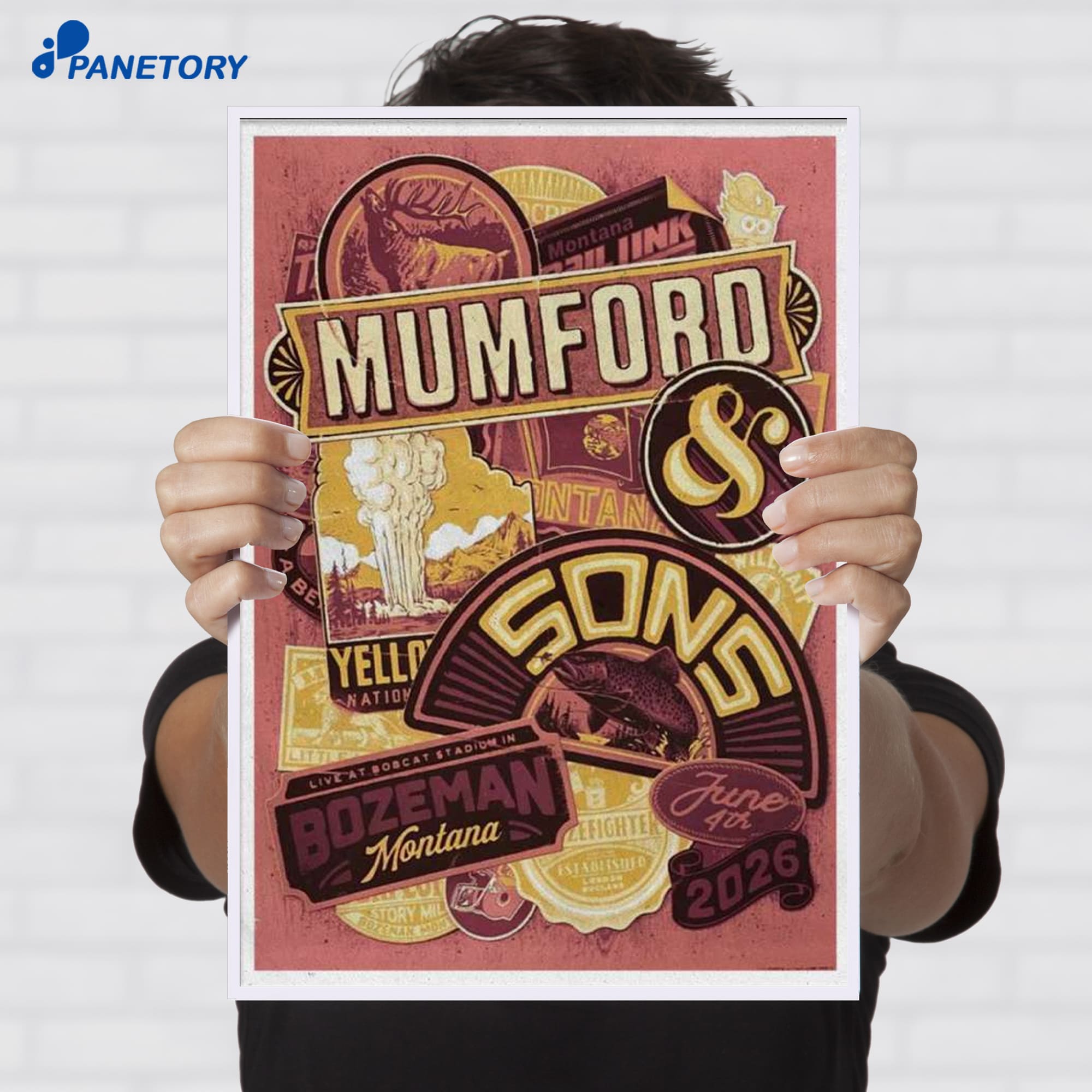 Mumford And Sons Bozeman Mt Apr 6 2026 Poster Mumford And Sons Bozeman Mt Apr 6 2026 Poster