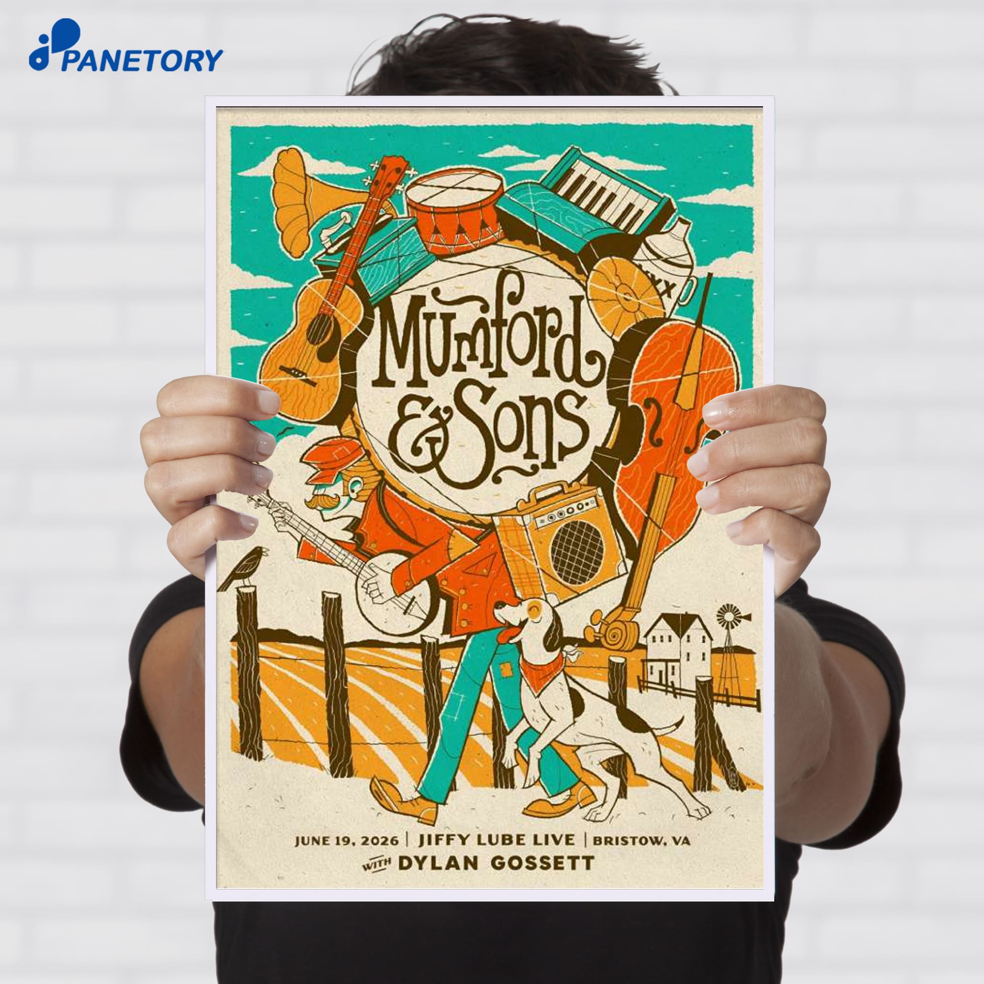 Mumford And Sons Bristow Va Tour Jun 19 2026 Poster Mumford And Sons Bristow Va Tour Jun 19 2026 Poster
