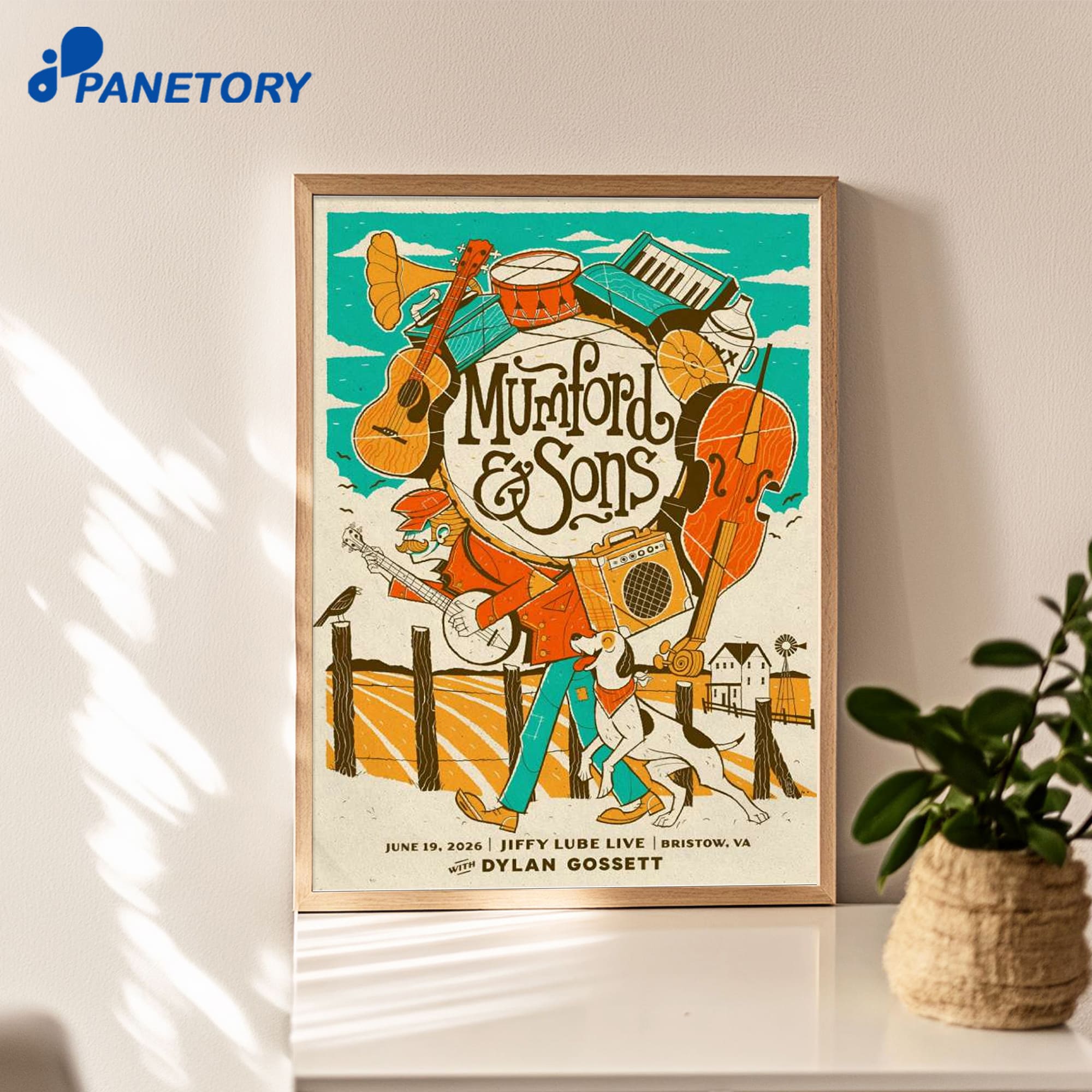 Mumford And Sons Bristow Va Tour Jun 19 2026 Poster Mumford And Sons Bristow Va Tour Jun 19 2026 Poster