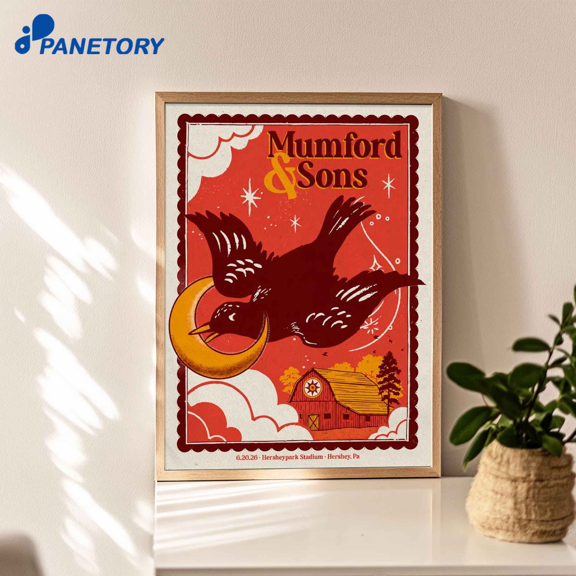 Mumford And Sons Hershey Pa Jun 20 2026 Poster Mumford And Sons Hershey Pa Jun 20 2026 Poster