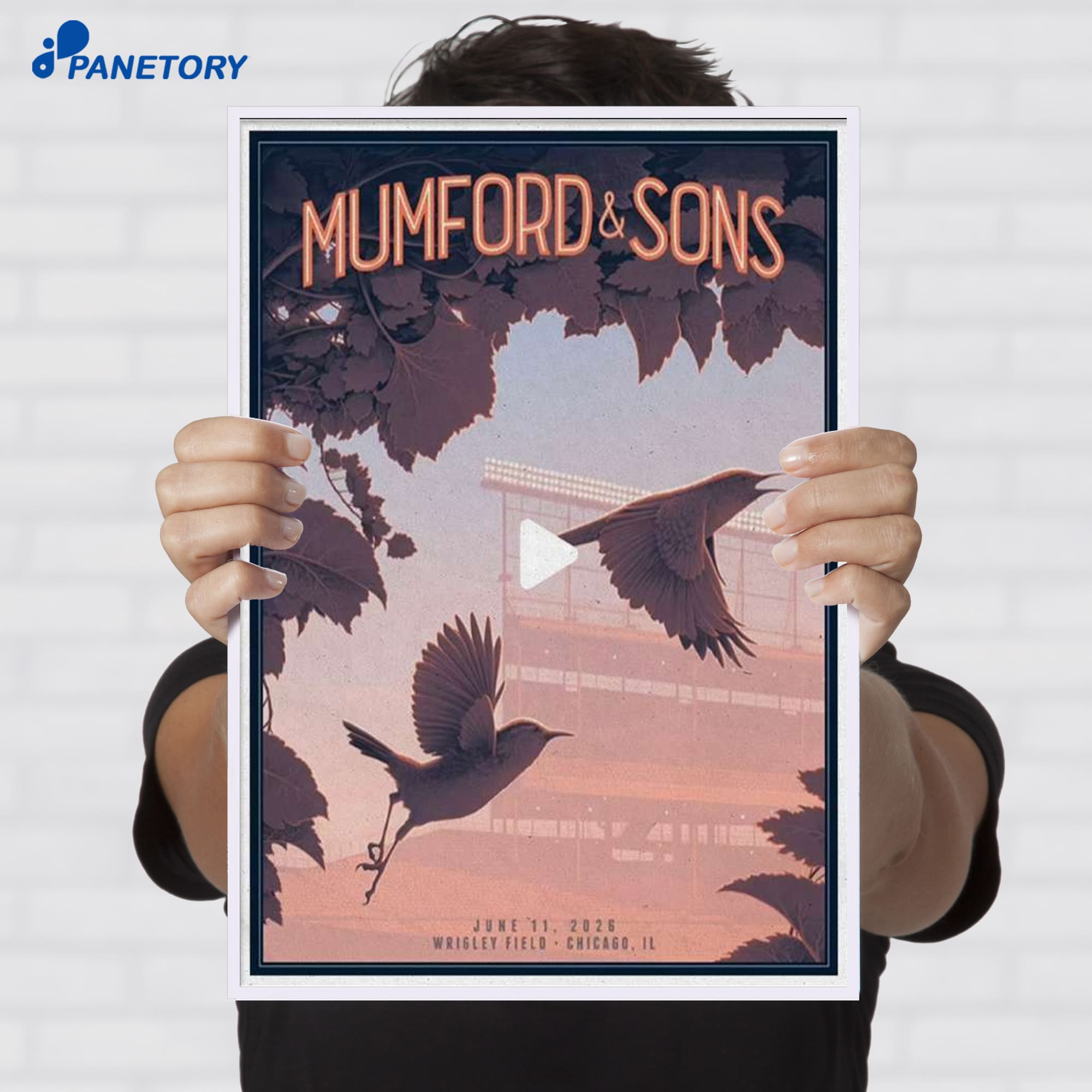 Mumford &Amp; Sons Chicago Jun 11 2026 Poster Mumford &Amp; Sons Chicago Jun 11 2026 Poster