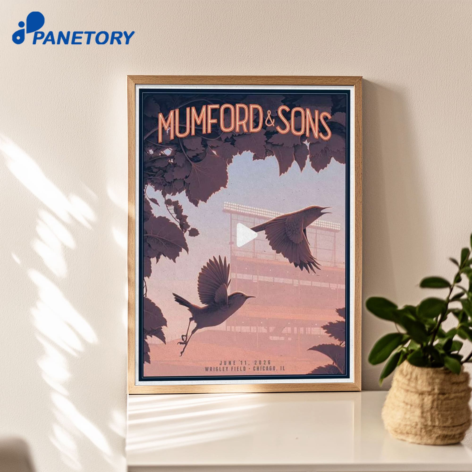 Mumford &Amp; Sons Chicago Jun 11 2026 Poster Mumford &Amp; Sons Chicago Jun 11 2026 Poster