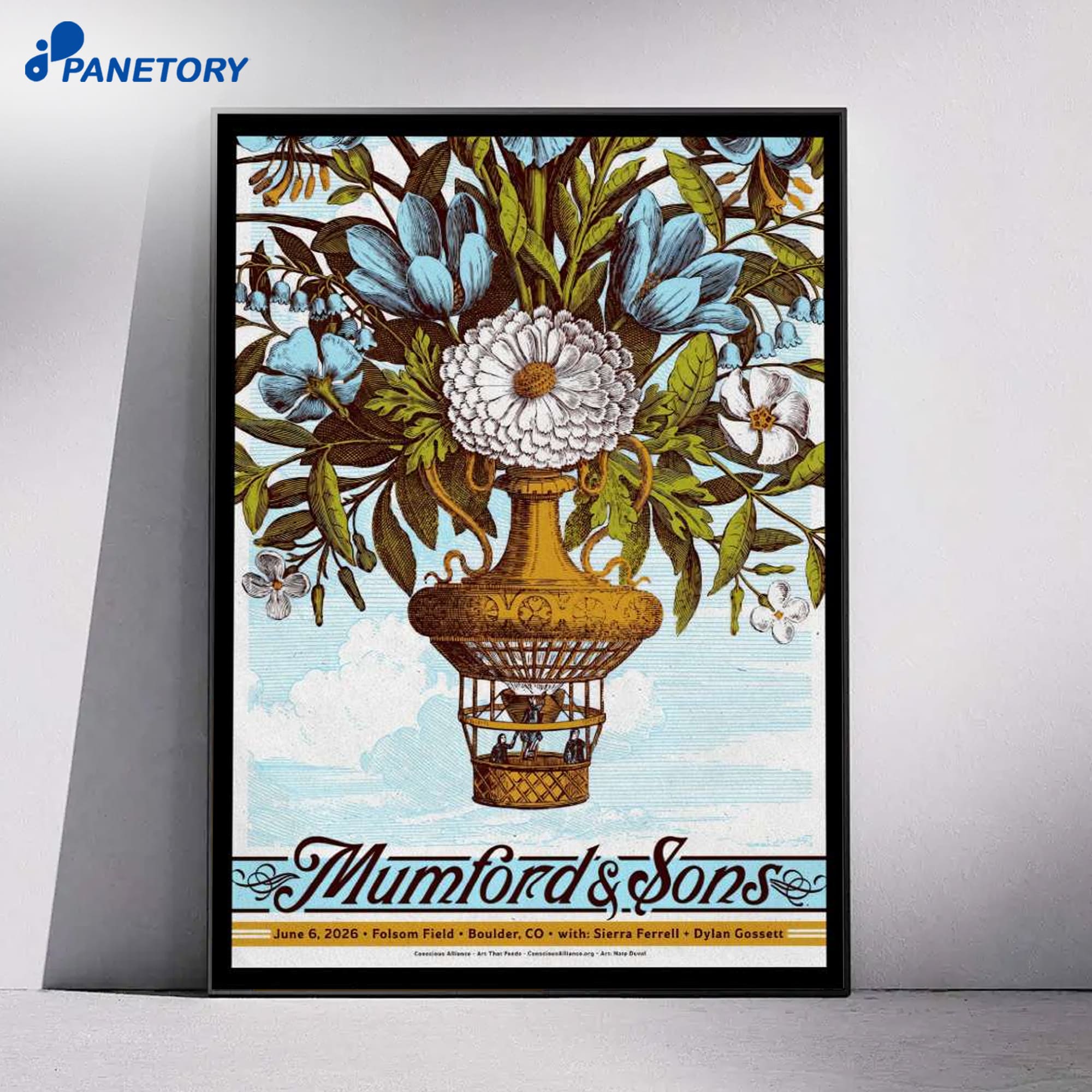 Mumford &Amp; Sons Headline Folsom Field Jun 6 2026 Poster 4 Mumford & Sons Headline Folsom Field Jun 6 2026 Poster 1