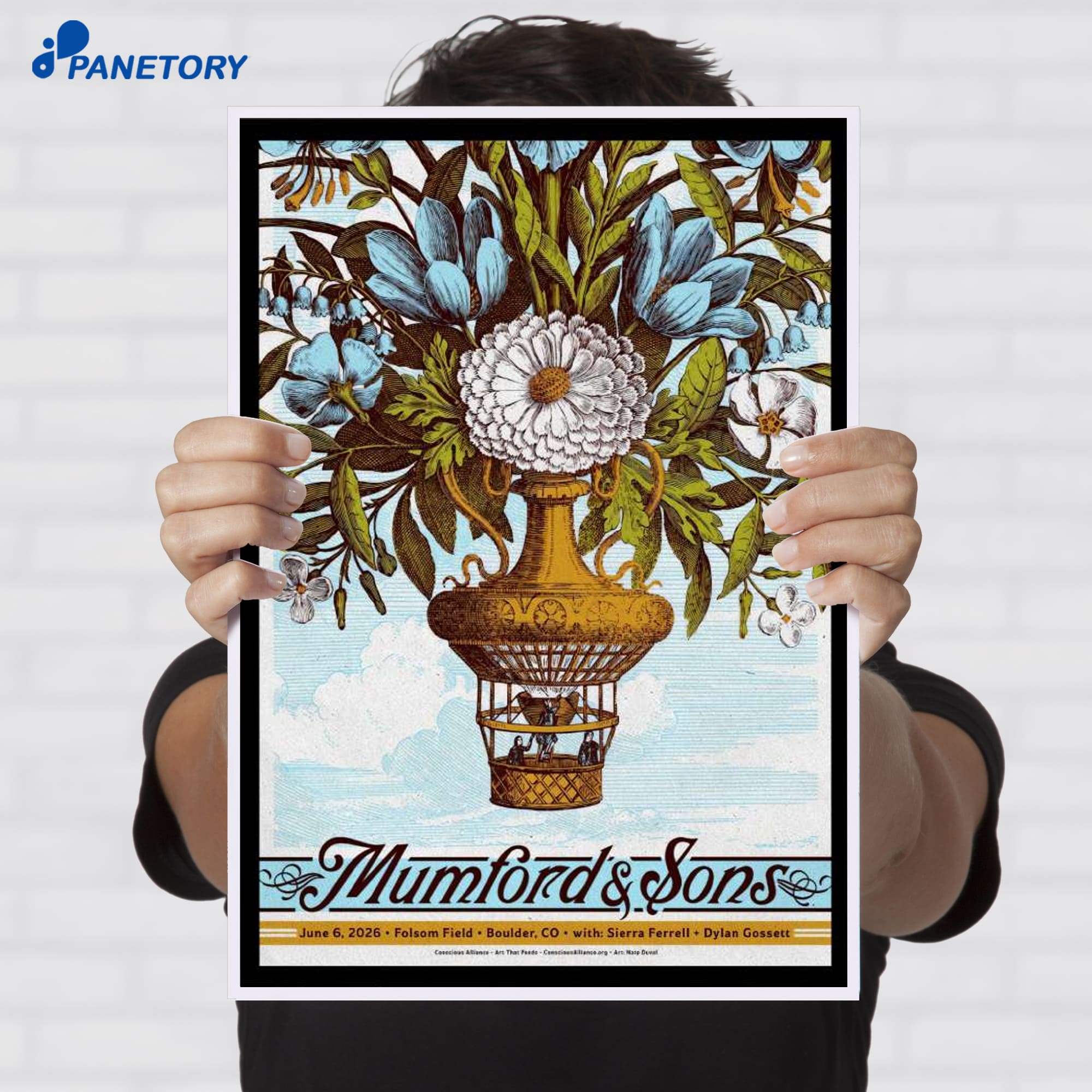 Mumford &Amp; Sons Headline Folsom Field Jun 6 2026 Poster Mumford &Amp; Sons Headline Folsom Field Jun 6 2026 Poster