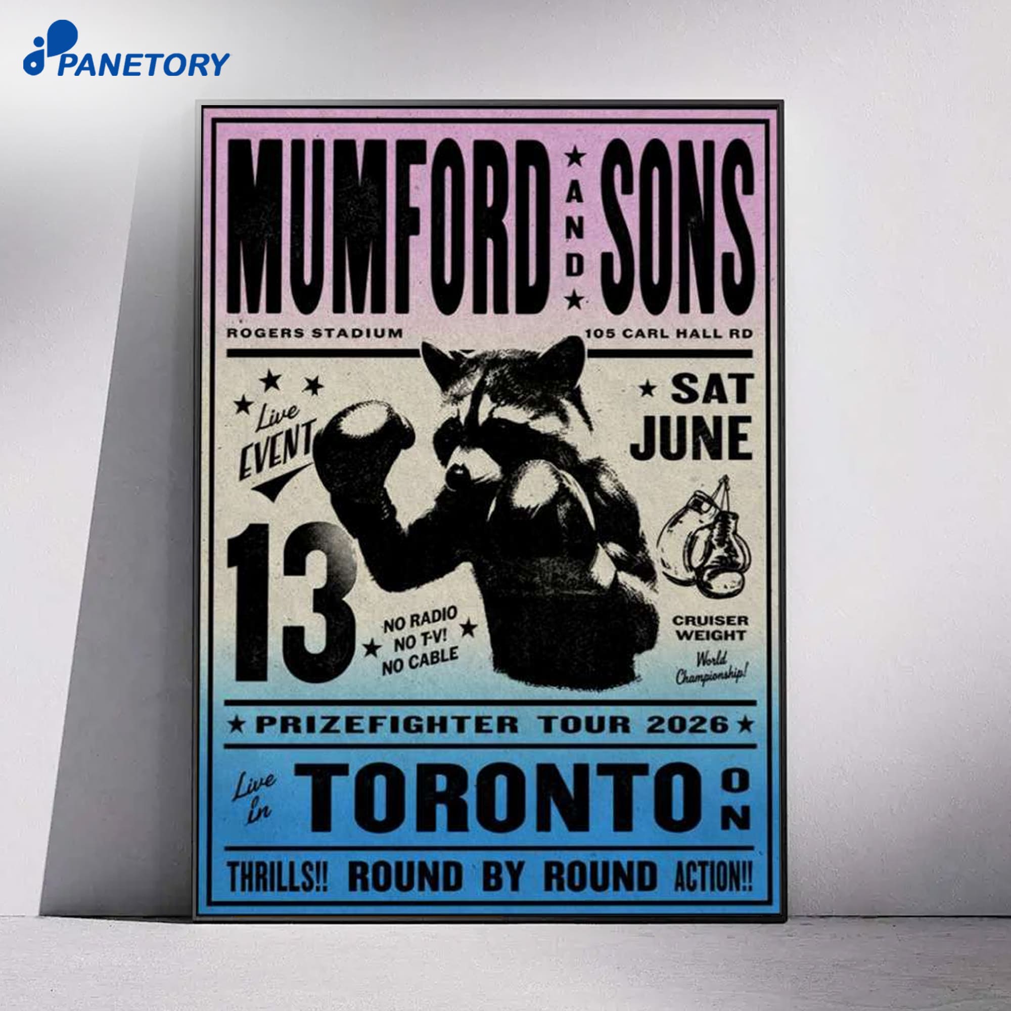 Mumford &Amp; Sons Toronto Jun 13 2026 Poster 4 Mumford & Sons Toronto Jun 13 2026 Poster 1