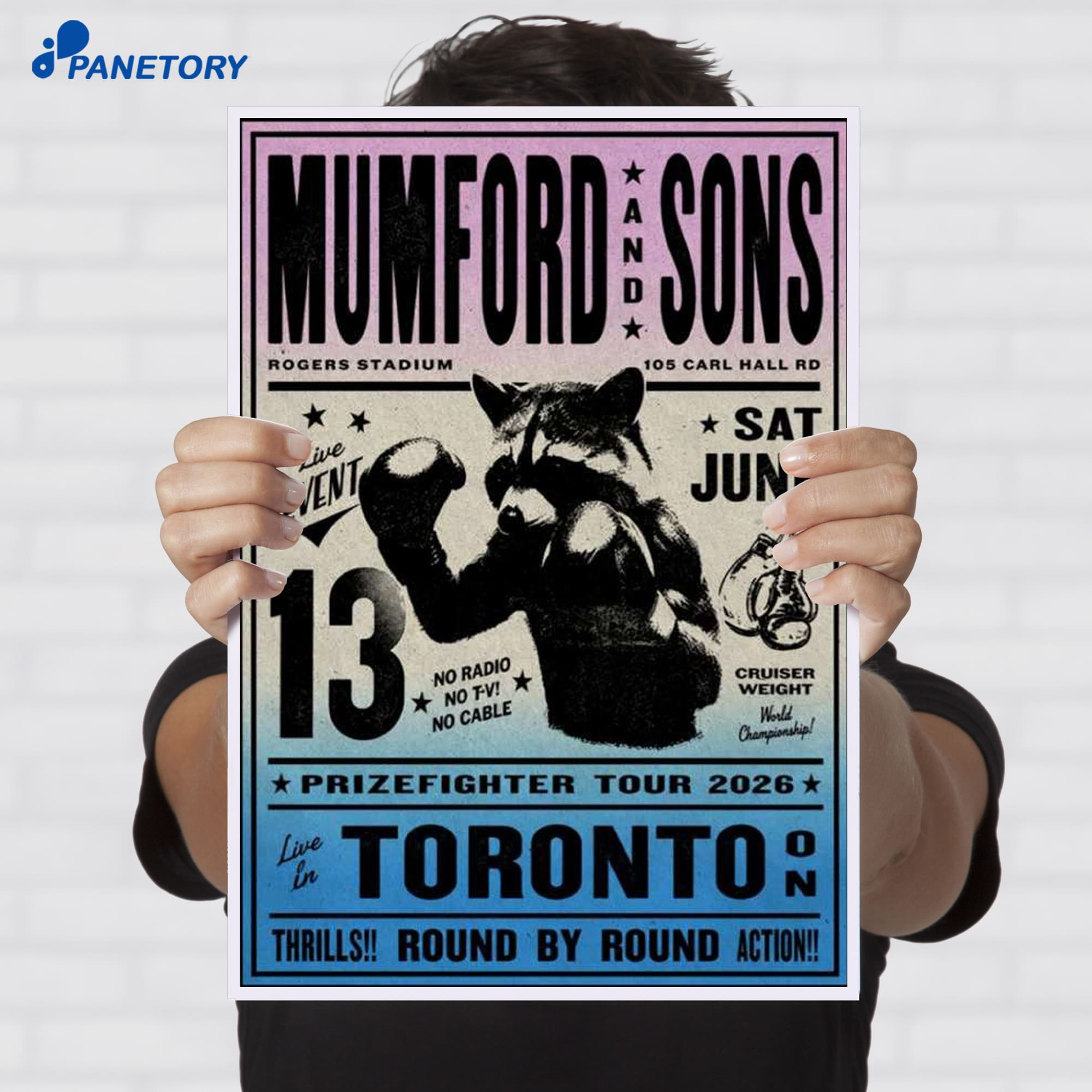 Mumford &Amp; Sons Toronto Jun 13 2026 Poster Mumford &Amp; Sons Toronto Jun 13 2026 Poster