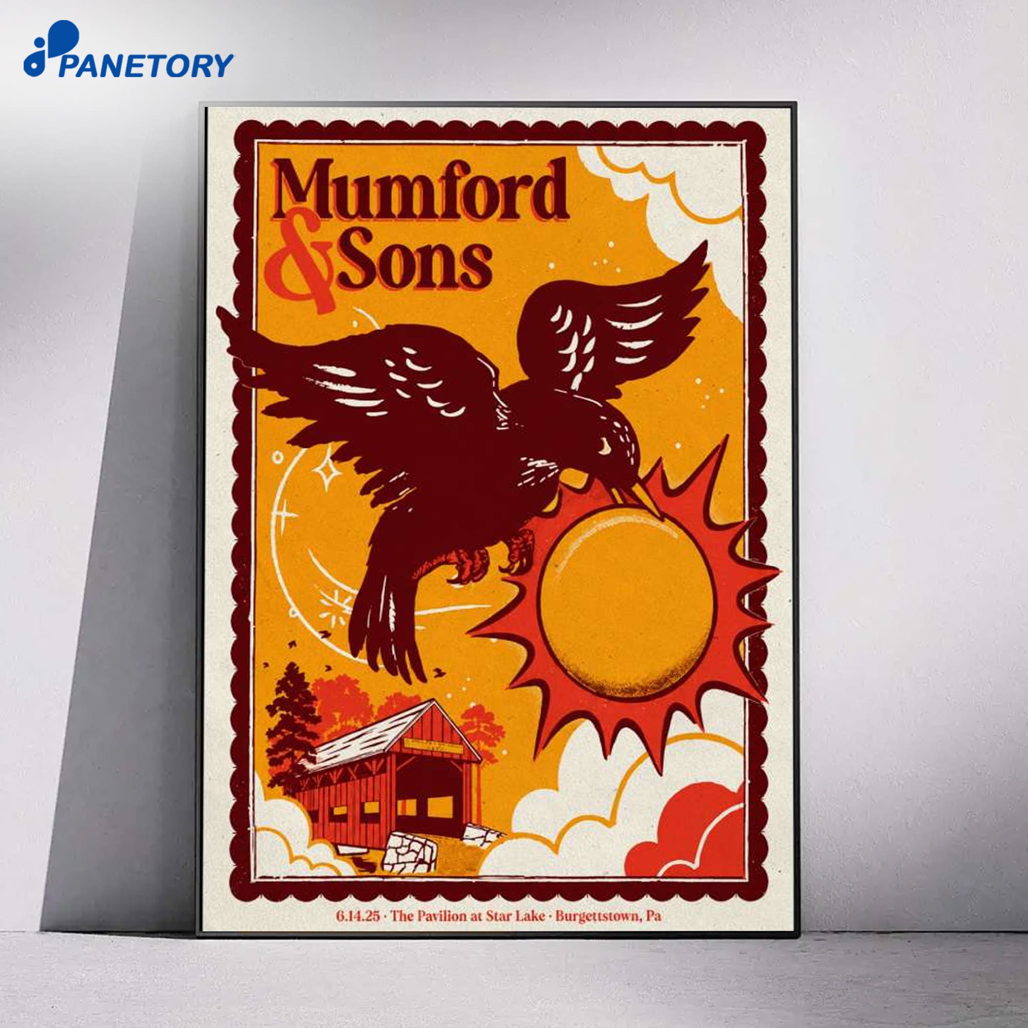 Mumford &Amp; Sons Tour Burgettstown Tour 2026 Poster 4 Mumford & Sons Tour Burgettstown Tour 2026 Poster 1