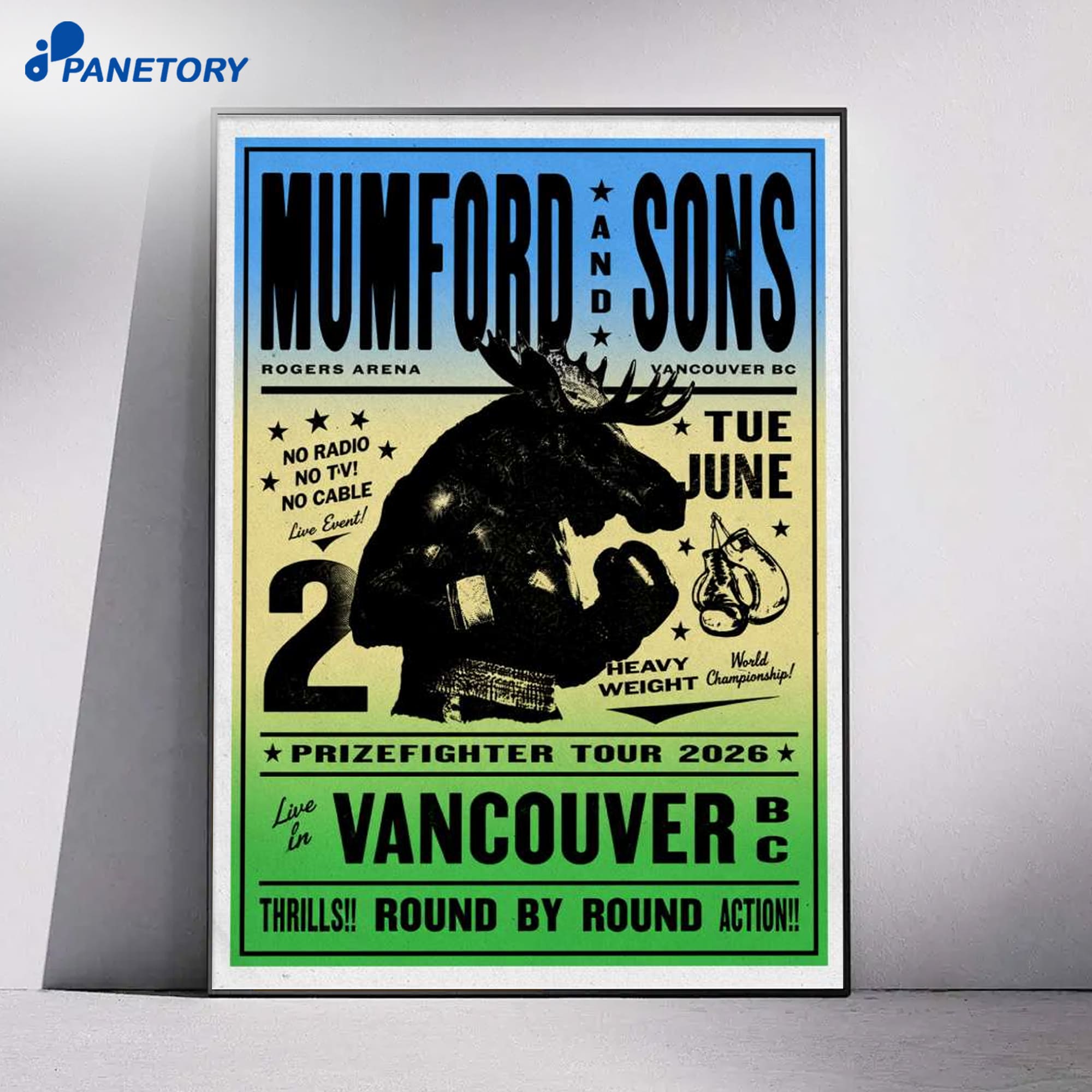 Mumford &Amp; Sons Vancouver Bc Rogers Arena Jun 2 2026 Poster 4 Mumford & Sons Vancouver Bc Rogers Arena Jun 2 2026 Poster 1