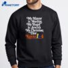 My Mayor Is Muslim My Bagel Is Jewish My Christian’s Dior T-Shirt 2