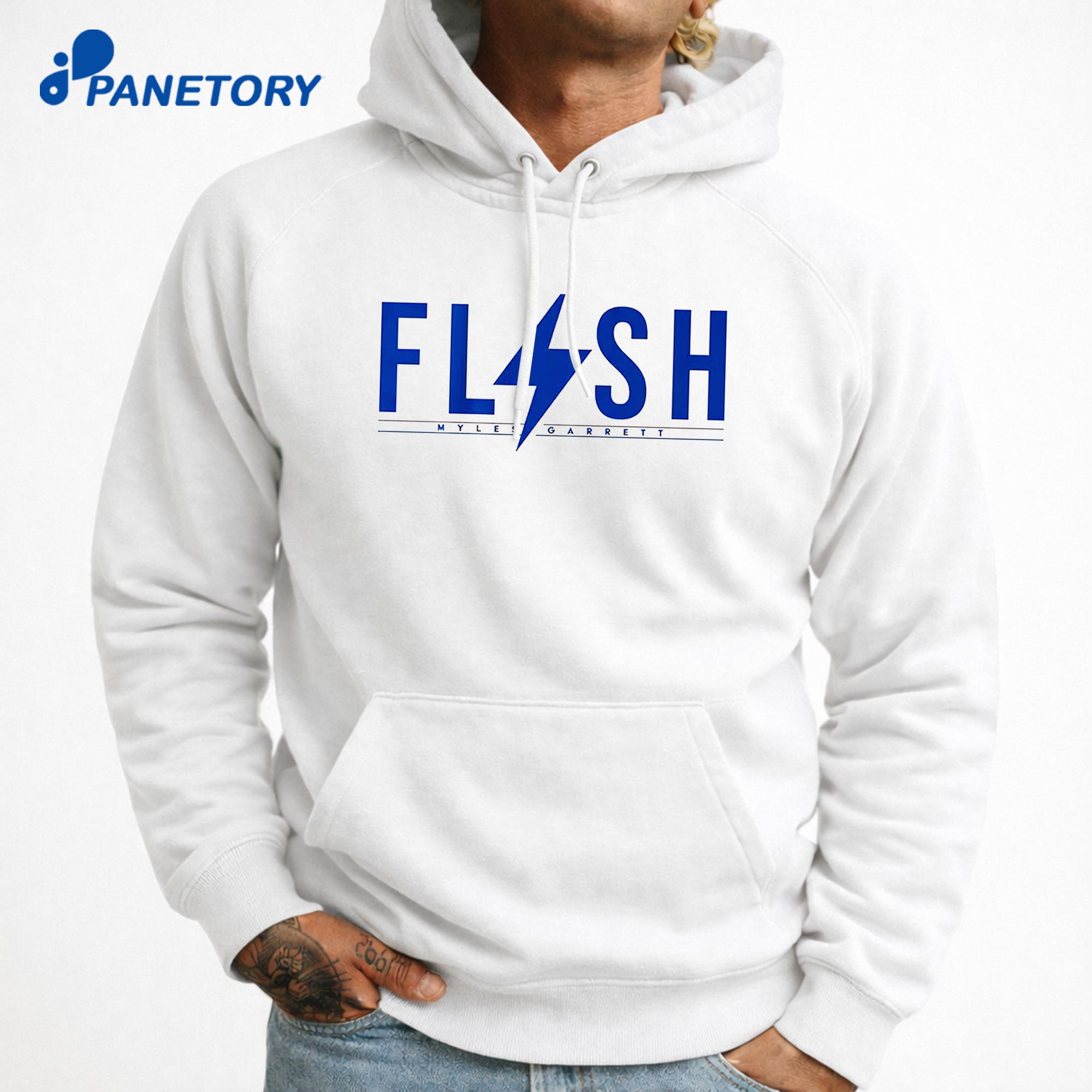 Myles Garrett La Flash T-Shirt 7 Myles Garrett La Flash T-Shirt 3