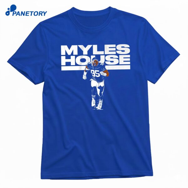 Myles Garrett Myles House T-Shirt