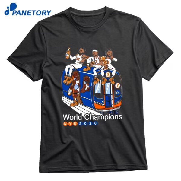 NY World Champions 2026 T-Shirt