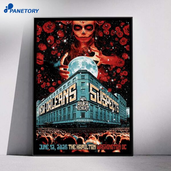New Orleans Suspects With River Eckert Washington DC Jun 12 2026 Poster