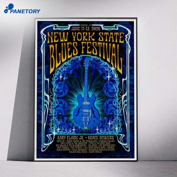New York State Blues Syracuse NY Jun 13 2026 Poster