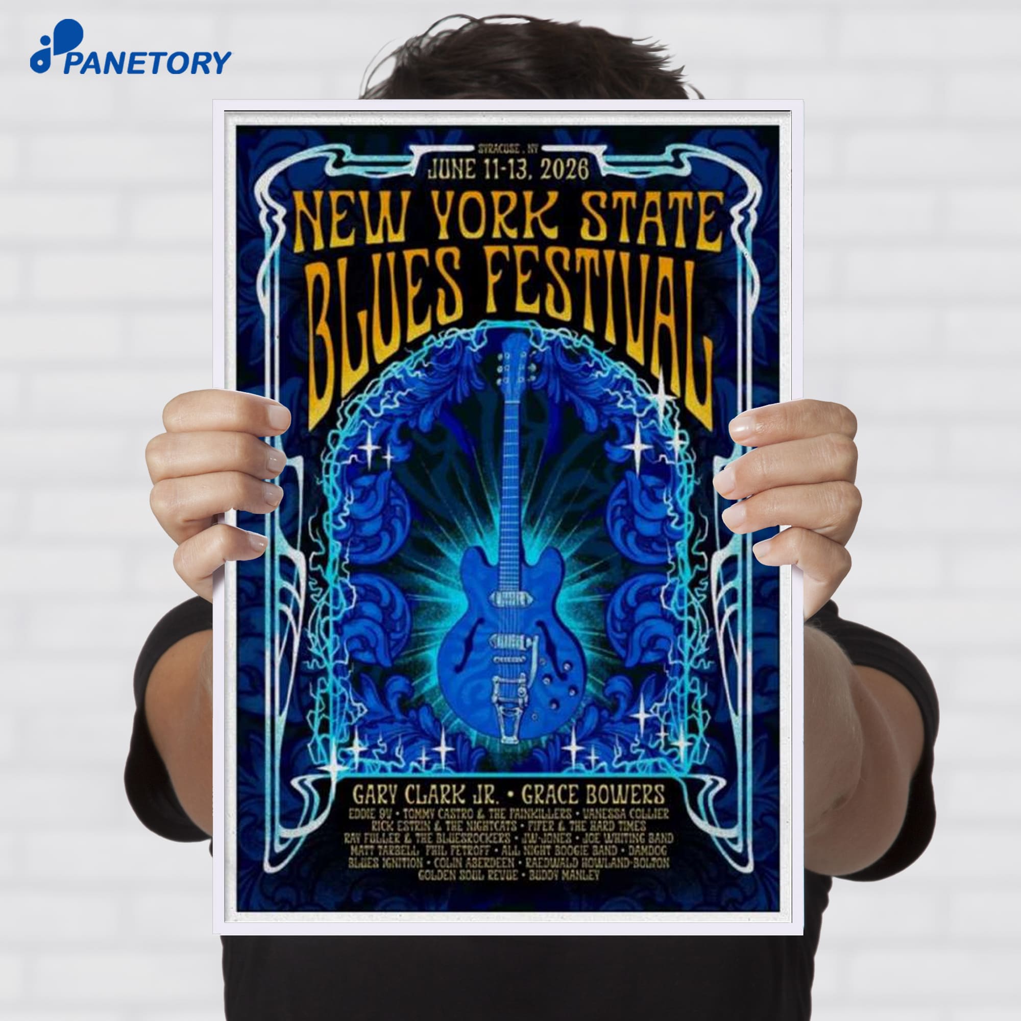 New York State Blues Syracuse Ny Jun 13 2026 Poster New York State Blues Syracuse Ny Jun 13 2026 Poster