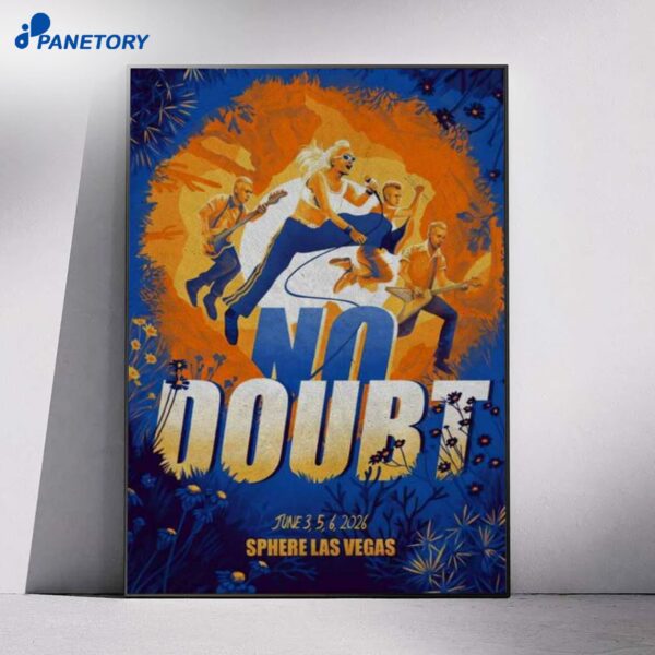 No Doubt Jun 5-6 2026 Sphere Poster